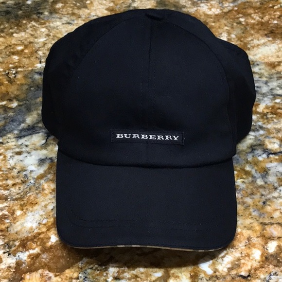 black burberry cap